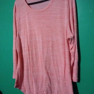 Pink/peach blouse